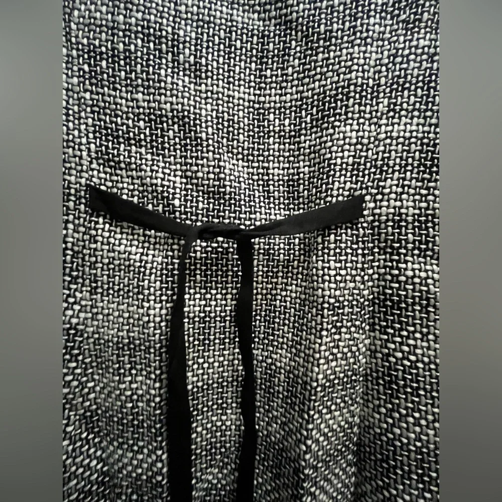 Reformation Olivette dress size 8 black/white tweed NEW NWT - Picture 8 of 15